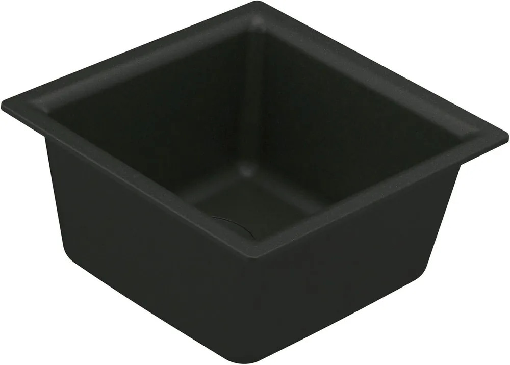 Moen GGB3018B 15.75-Inch Wide x 7-Inch Deep Dual Mount Granite Single Bowl Kitchen or Bar Sink