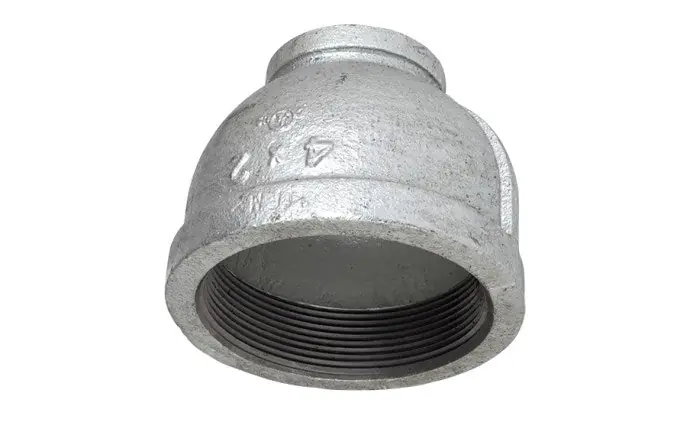 Aqualine GCPLR-1050 Galvanized Bell Reducer 1 inches x 1/2 inches