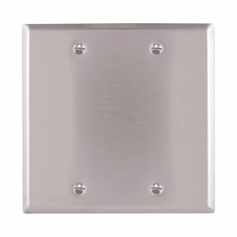 Eaton 93152-BOX blank wall plate 2 Gang