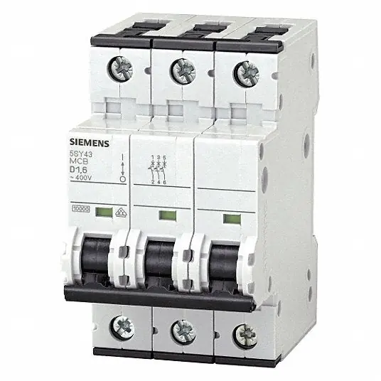 Siemens 5SY4313-7 Circuit Breaker 480V 13A