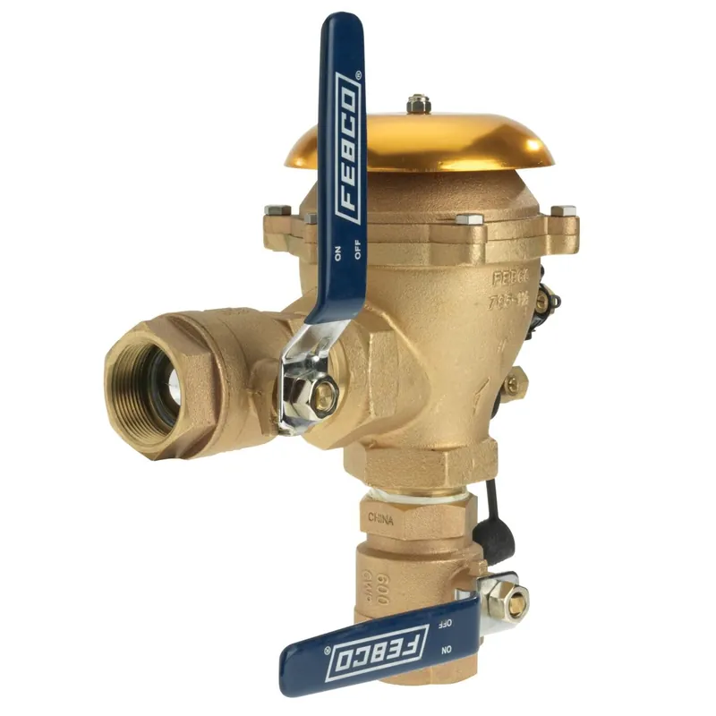 Febco T765GBV Pressure Vacuum Breaker 1-1/2 inches Bronze Freeze Sensor