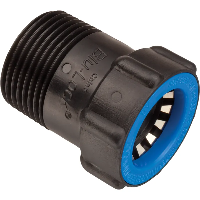 Hydro-Rain BL436-131 Blu-Lock Adapter 3/4 in. x 1 in. BL x MIPT