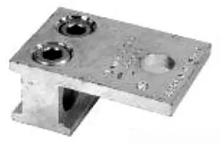 Siemens H56425 9/16 x 5/16 Inch Stud/Allen 6 AWG to 350 MCM 2-Conductor Tinned Aluminum 1-Hole Connector Lug