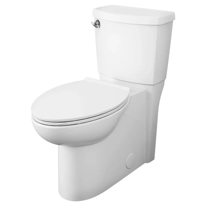 American Standard 2989.101WHT Cadet 3 FloWise Skirted Two-Piece 1.28 gpf Chair Height Elongated Toilet With Seat