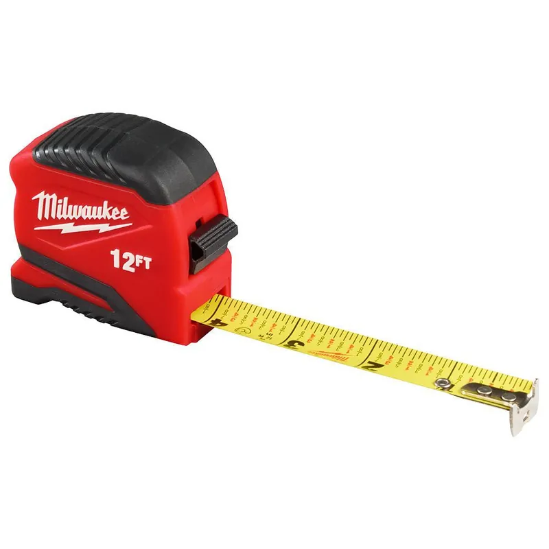 Milwaukee 48-22-1712 Compact Tape Measure 12 ft