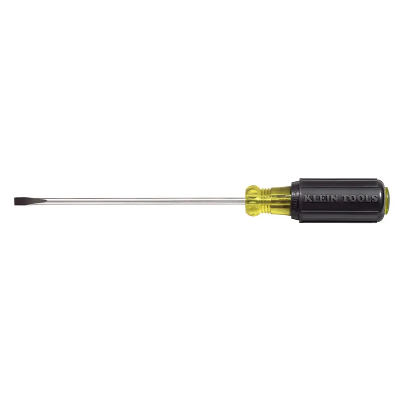 Klein Tools 601-10 screwdriver, 3/16-inch cabinet, 10-inch shank