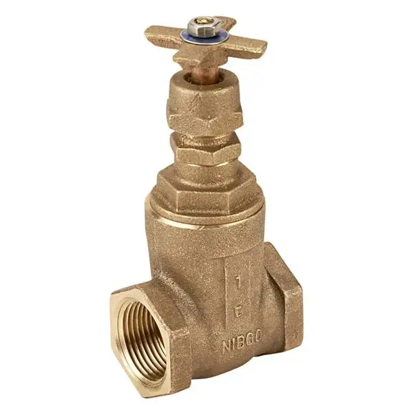 Nibco NL0JE0D T-113-K Gate Valve Bronze, Class 125, Irrigation (2 Inch)