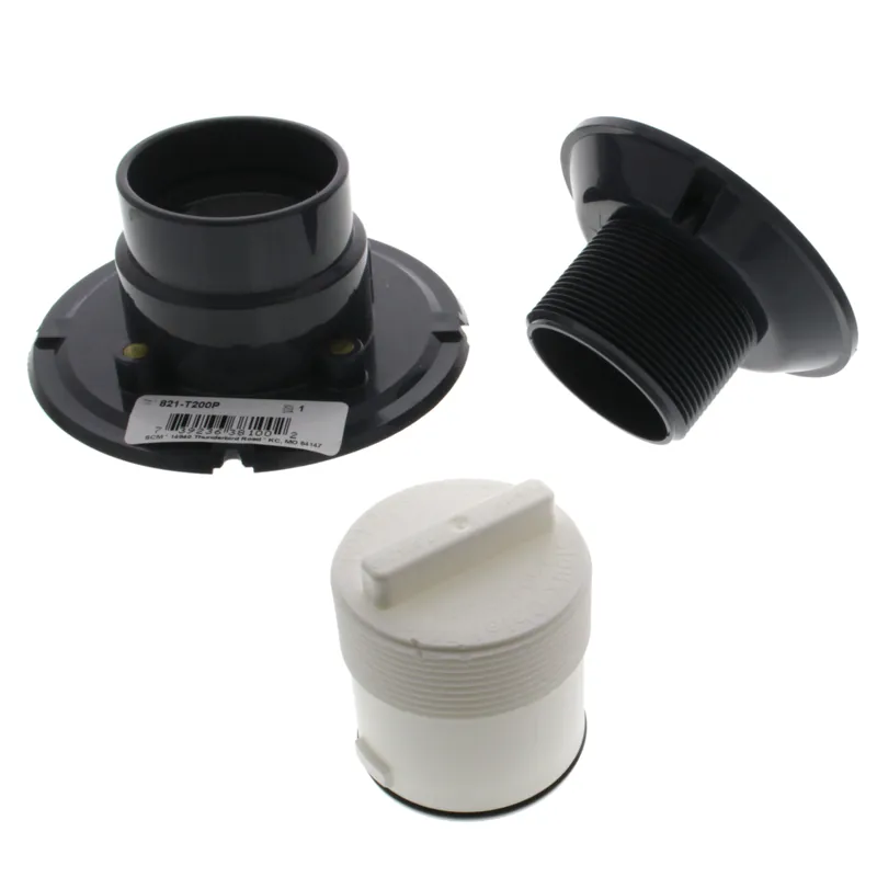 Sioux Chief 821-T200P Shower Pan Drain With Plastic Rim, 2 in, Hub