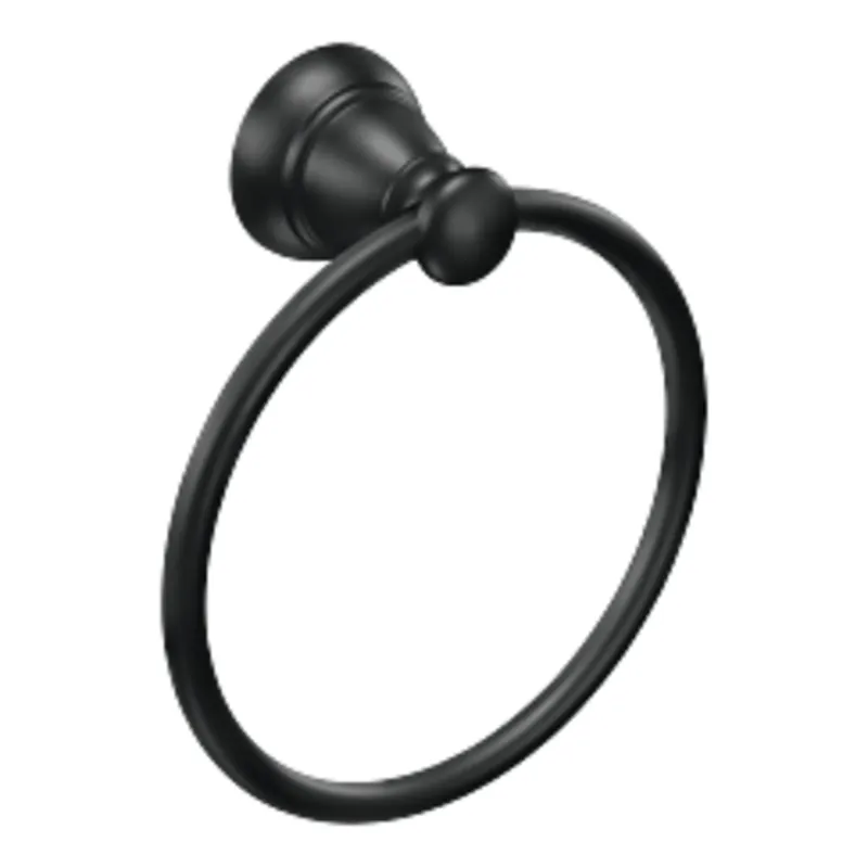 Moen Y2686BL Banbury Towel Ring 6 in Dia