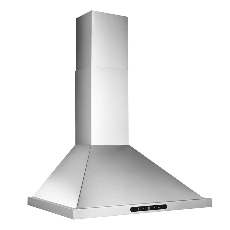 Broan-Nutone EWP1306SS Pyramidal Range LED Lighting Wall-Mount Kitchen Chimney Vent Hood 30-Inch