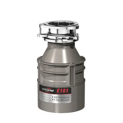 Insinkerator E101 W/ Cord Evergrind 1/3 HP Garbage Disposal