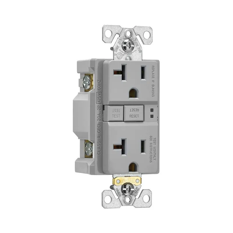 Eaton SGF20GY GFCI Self-Test 20A 125V Duplex Receptacle