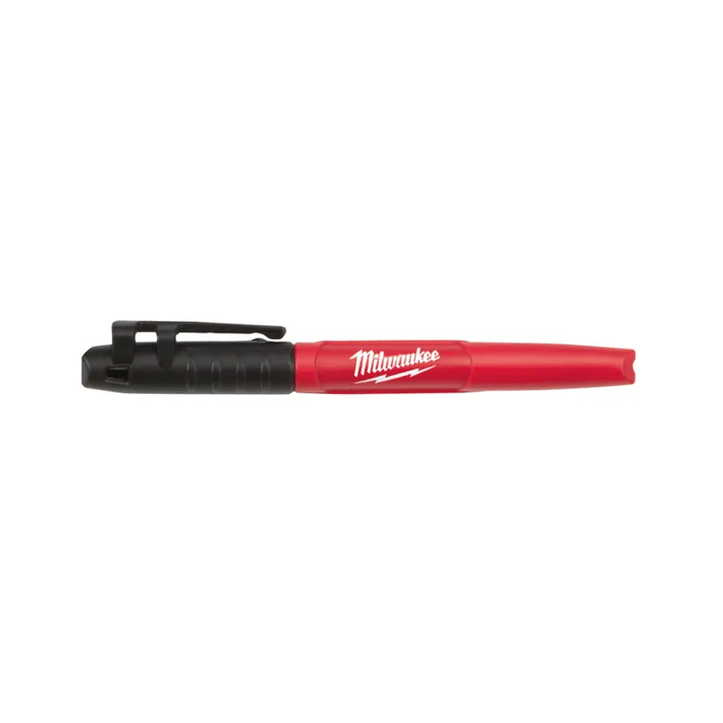 Milwaukee 48-22-3104 inkzall Fine Point Black Job Site Marker (4-Pack)