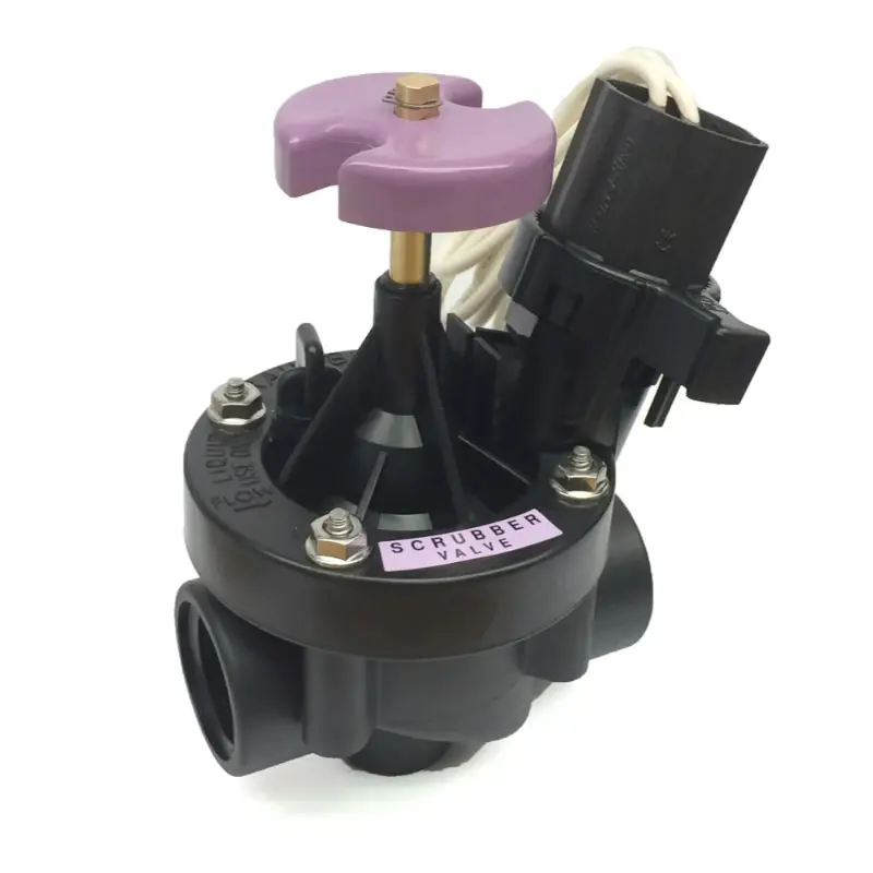 Rain Bird B37200 100PESBR 1 in. Inlet Inline Plastic Industrial Irrigation Valve (For Reclaimed Water)