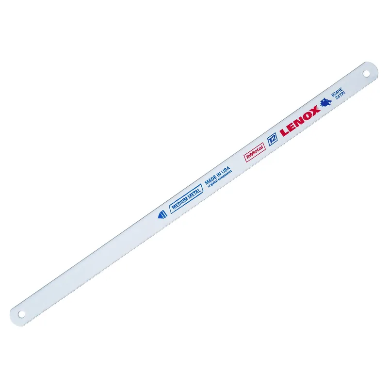 Lenox 224HE 12 inches hacksaw blade 24 TPI (2-pack)