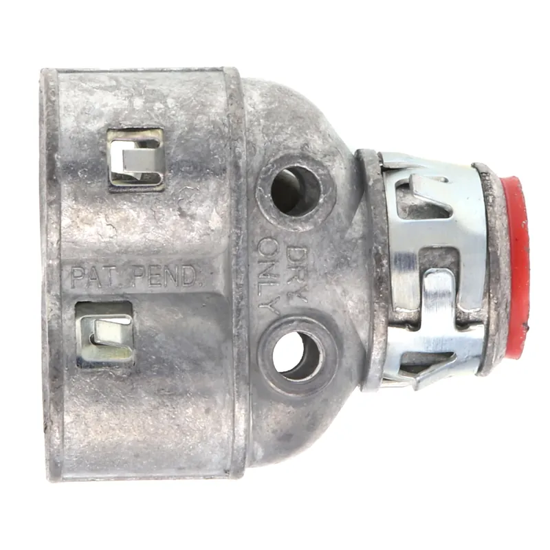 Arlington 3838AST SNAP2IT Duplex Connector, 3/8 In., 25 Per Box