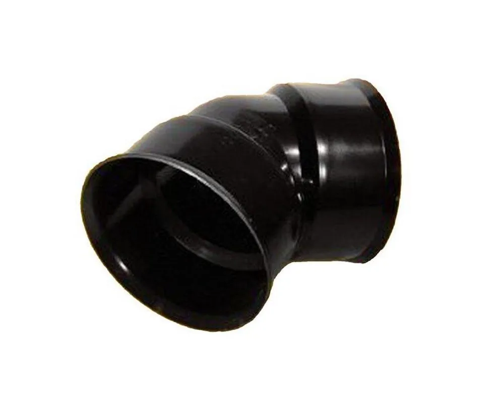 Ads 0694WT elbow 6 inches 45 degree