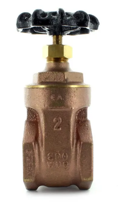 Aqualine bgv-250 gate in line valve 2-1/2 inch
