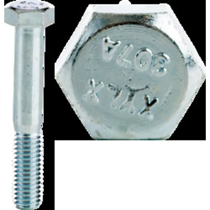 Cully 55816J 1/2-13 x 1 inches Grade-2 Hex Head Machine Bolt (50/Jar)