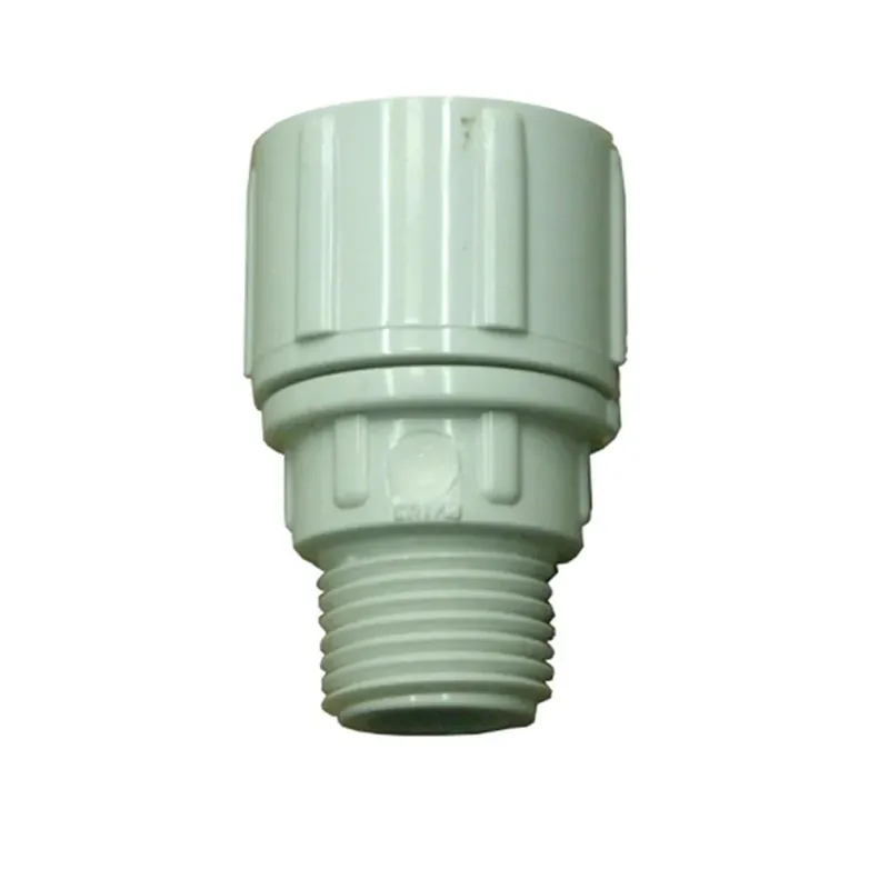 Spears AP-112 Hose Swivel Adapter 1/2 inches Mipt x 3/4 inches FHT Swivel w/ Washer