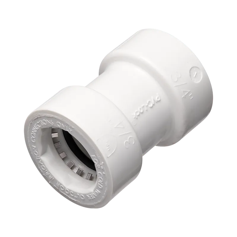 Hydro-Rain PVCL-429-007 PVC-Lock Coupling 3/4 in.