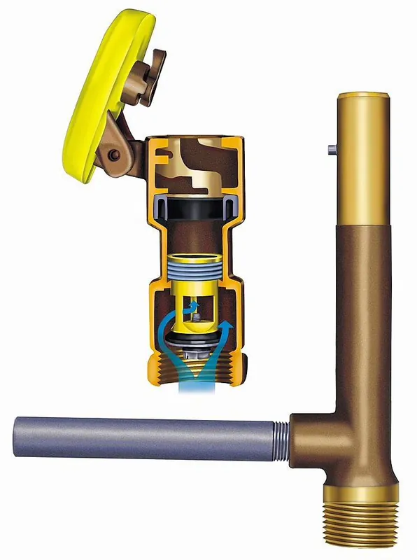 Rain Bird B11502 33DRC Quick-Coupling Valve 3/4 inches