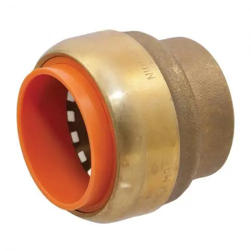 Nibco B172750PE Tube Cap, 1 Inch Size, Push-On End Style