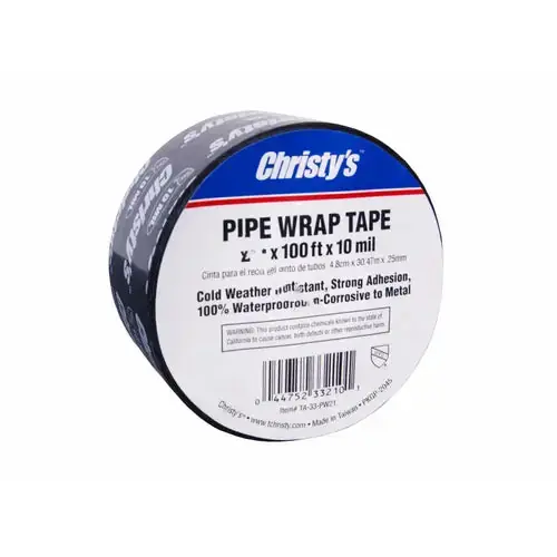 Christy's 513202 Pipe Wrap Tape, 2 inches x 100 feet