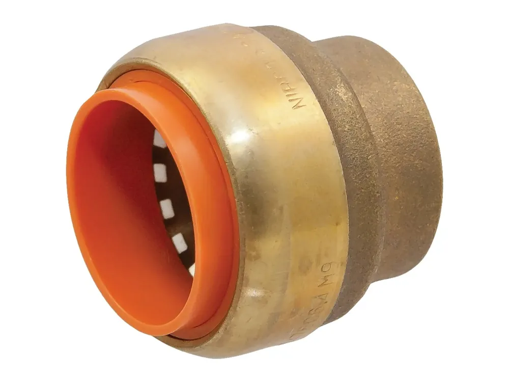 Nibco B172700PW Lead-Free Push-to-Connect Pressure Cap 3/4 inches