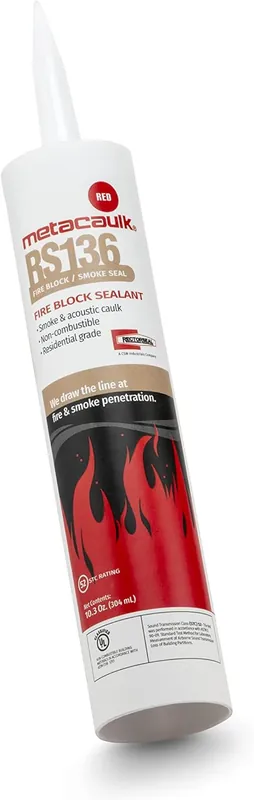Rectorseal 66408 Rs 136 Draft Stop/Fire Block Caulk 10.3-Ounce