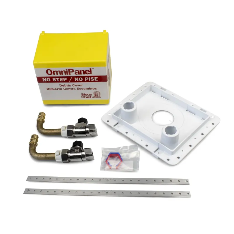 Sioux Chief 698RA11-WR 698R Dual-Valve Access Panel 3/4 inches Male Hose Thread x 1/2 inches PEX Connection