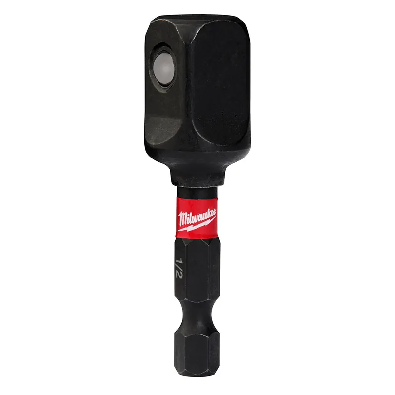 Milwaukee 48-32-5034 Shockwave 1/4 in. Hex to 1/2 in. Square Socket Adapter