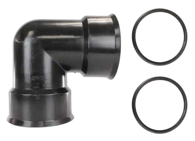Ads 0699WT dual wall - bends 90 deg angle