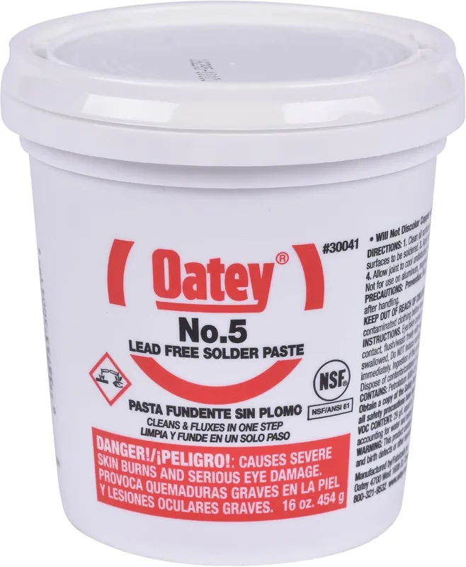Oatey 30041 Paste Flux 16-Ounce