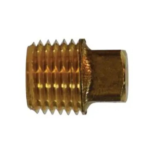 Midland Metal 706114-06 Square Head Solid Plug 3/8 inches MIP