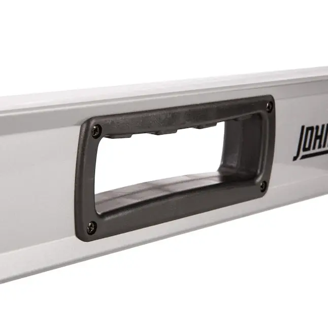 Johnson 1741-4800 Aluminum Box Beam Level 48 in. 3 vial