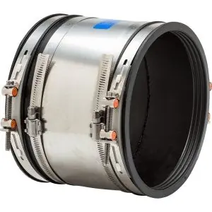 Mission Rubber MR56 43 ARC Flex-Seal Arc Shielded Adjustable Sewer Repair Couplings