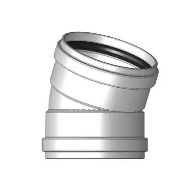 Westlake Pipe & Fittings G1708 G Series 8 in 22-1/2 deg Bend