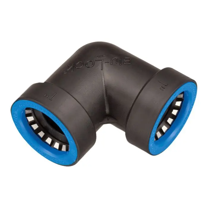 Hydro-Rain BL406-010 Blu-Lock Elbow 1 in. BL