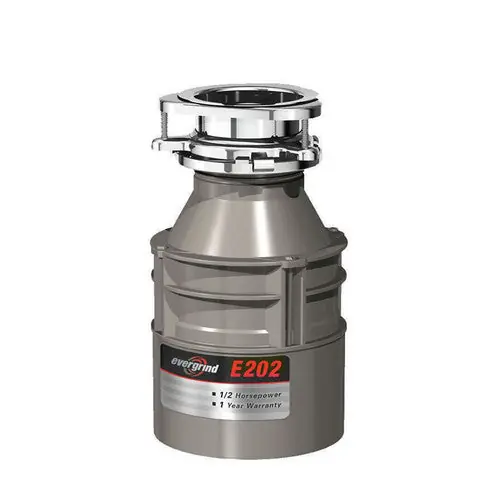 Insinkerator E202 W/ Cord Evergrind E202 Garbage Disposal with Cord 1/2 HP