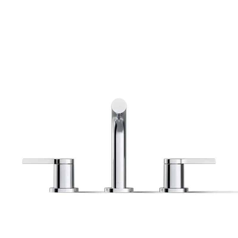 Kohler 33592-4-CP Elate Widespread Bathroom Faucet, 1.2 Gpm