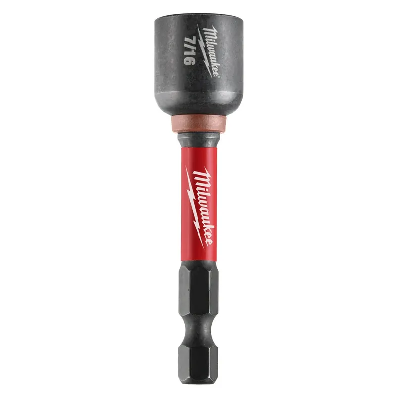 Milwaukee 49-66-4536 Shockwave Impact Duty 7/16 inches x 2-9/16 inches Magnetic Nut Driver 49664536