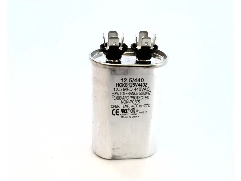 Hartland Controls TP-CAP-12.5/440 Cap-12.5/440 12.5mfd 370/440V Oval Run Cap