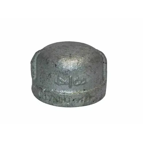 Aqualine GCAP-100 Lead Free Galvanized Cap 1 inches