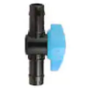 Dig 28-007 Shut Off Valve w/ 1/2 feet' Barb (17mm)