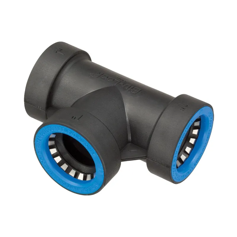 Hydro-Rain BL401-010 Blu-Lock Tee 1 in.