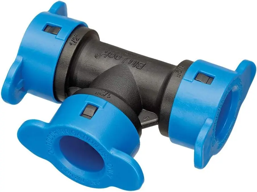 Hydro-Rain BL401-005 No Glue Needed Blr Tee, 1/2 inches