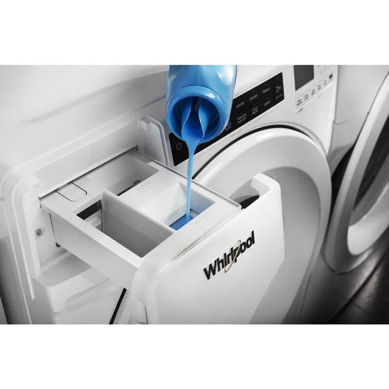 Whirlpool WFW560CHW 4.3 cu. ft. Closet-Depth Front Load Washer with Intuitive Controls