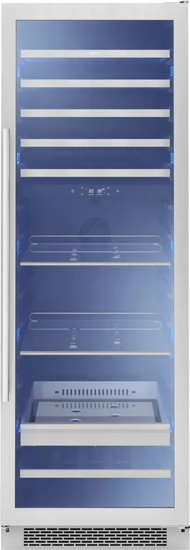 Zephyr PRWB24F02AG 24 feet' Wine Fridge & Beverage Refrigerator Dual Zone Full Size