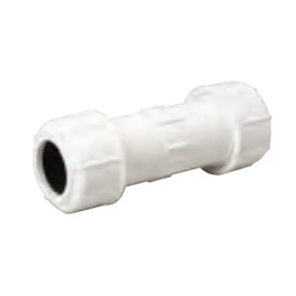 Bk Products 160-107 pvc 1-1/2-in comp x 1-1/2-in comp compression coupling